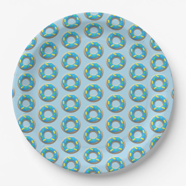 Donut Paper Plate (Front)