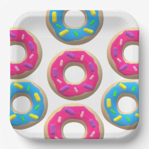 Donut Paper Plates