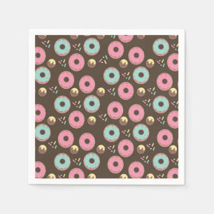 Donut Party Baby Shower Sprinkles Quotes Napkins