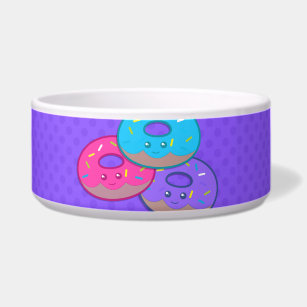 donut dog bowl