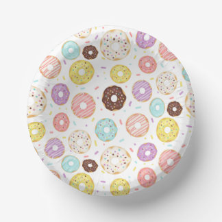 Donut Party Paper Bowls