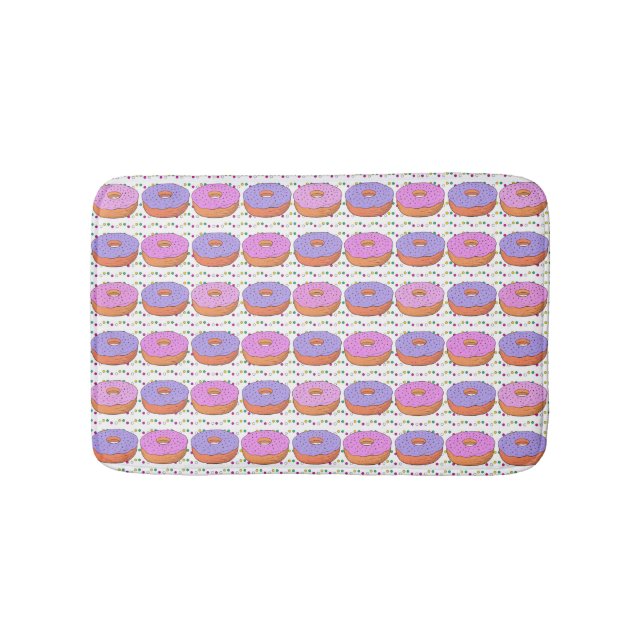 Donut Pattern bath mats (Front)