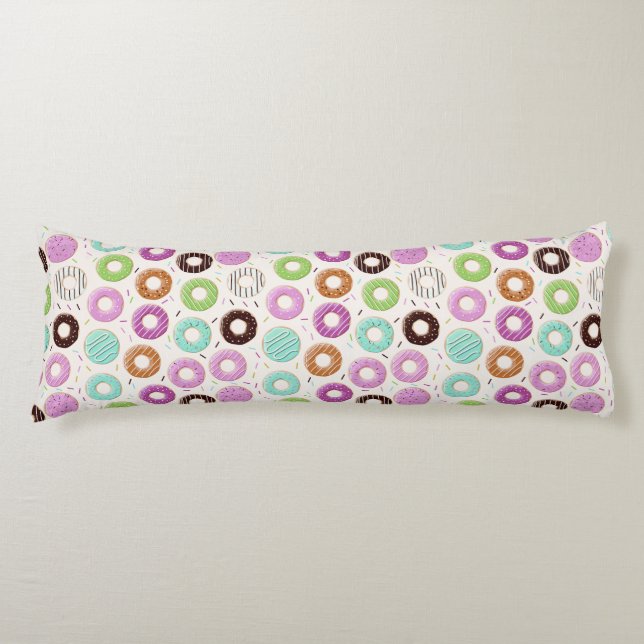 Donut Pattern body pillows (Front)