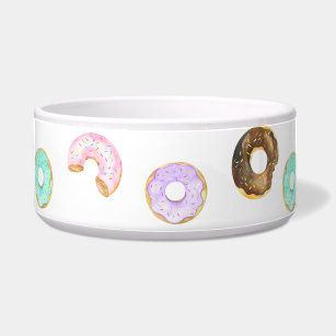 donut dog bowl