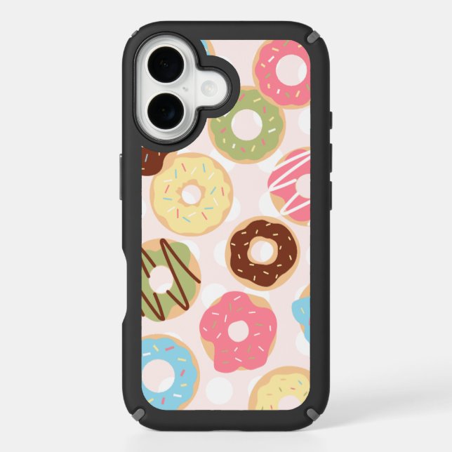 Donut Pattern | Cute Sweet Treat Speck Case (Front)