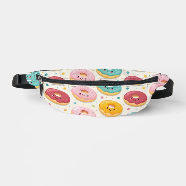 Donut Pattern Fanny Pack (Front)