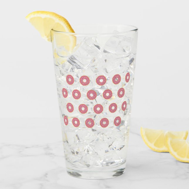 Donut Pattern I Glass (Front Ice)