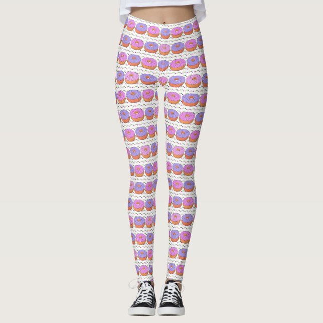 Donut Pattern leggings (Front)