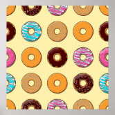 https://rlv.zcache.com/donut_pattern_on_yellow_poster-r76cd4f9489884a6295829699692a8b71_vwfzv_8byvr_166.jpg