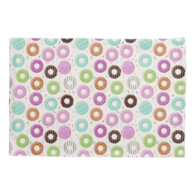 Donut Pattern pillowcases (Back)
