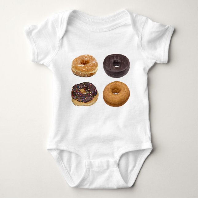 Donut Photo Apparel Baby Bodysuit (Front)
