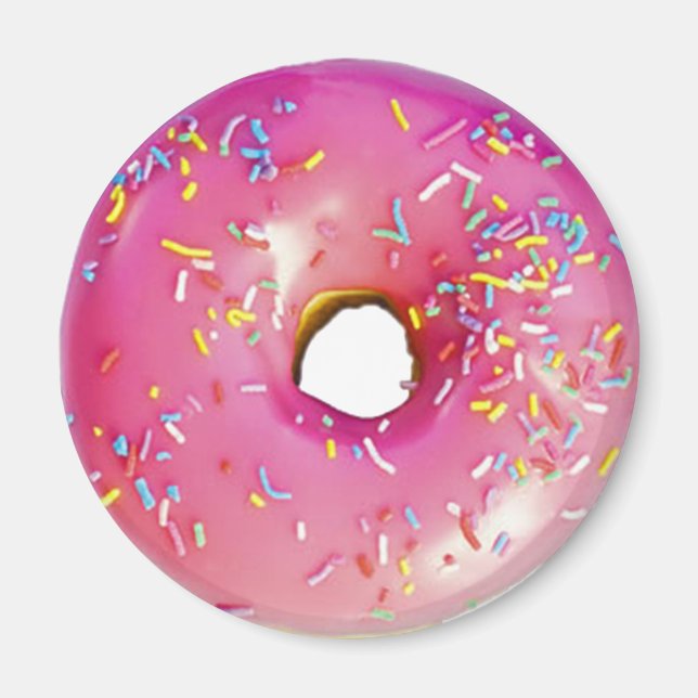 Donut Pink Magnet (Front)