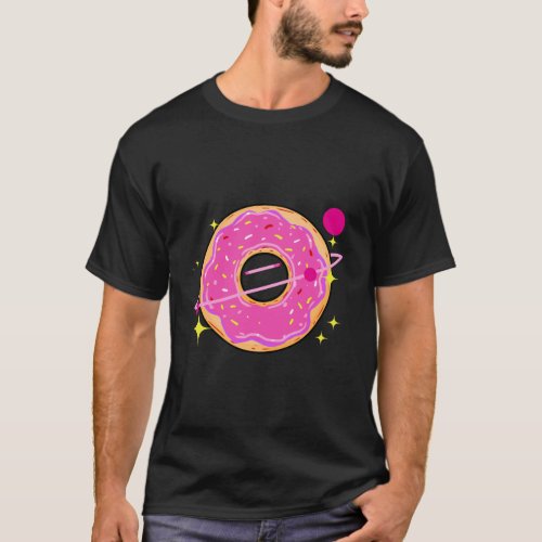 Donut Planet Donut Lover Gift T_Shirt