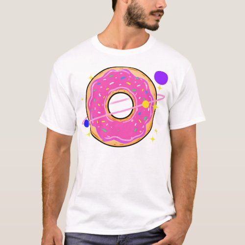 Donut Planet For Donut Lover T_Shirt