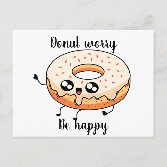 Donut poscard by Artacalla Postcard (Front)