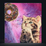 Donut Praying Cat Binder<br><div class="desc">cat , "praying cat ", "cat praying" , "cat donut" , "cool kitty" , "kittens in space" , "cat purple" , "cosmic cat", "cat galaxy" , "donut cat ", pussy , star , cats , beautiful , galaxy , funny , space , animal , stars , cosmos , cute , kittens , pet , purple , kitty , kitten , nebula , universe , donut , meow , constellation , artwork , cosmic , feline , "space cat" , "into space" , "meme cat" , "in...</div>