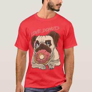 Donut Pug T-Shirt