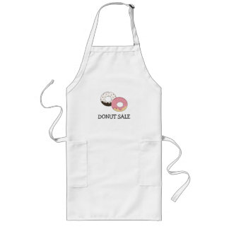Donut Sale Long Apron