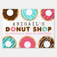 Donut Shop Birthday Party