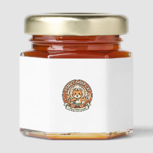 Donut Shop Cat Donut Shop Cat Vintage Vector Art S Honey Jar Favors