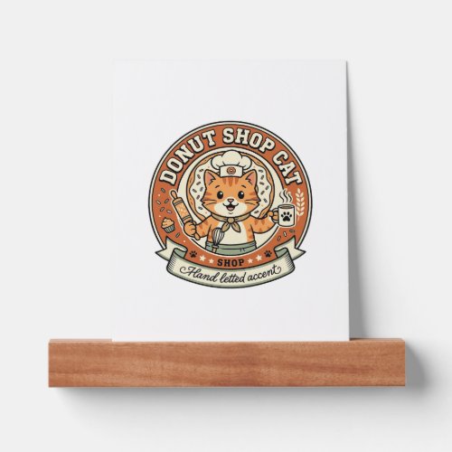 Donut Shop Cat Donut Shop Cat Vintage Vector Art S Picture Ledge