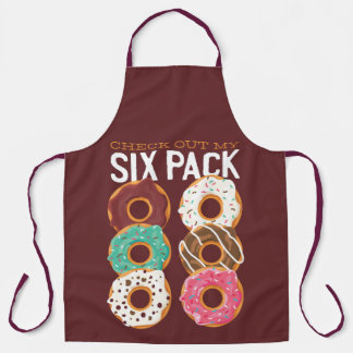 Donut six pack apron