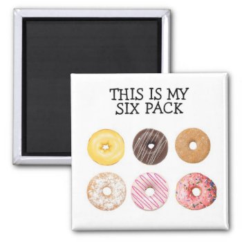 Donut Six Pack Magnet by Home_Suite_Home at Zazzle