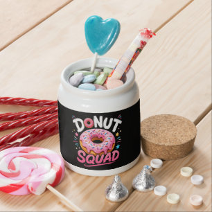 Donut Sprinkle Kindness Funny Candy Jar