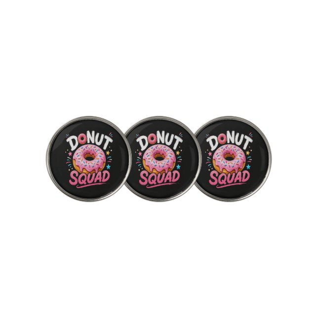Donut Sprinkle Kindness Funny Golf Ball Marker (3 Up)