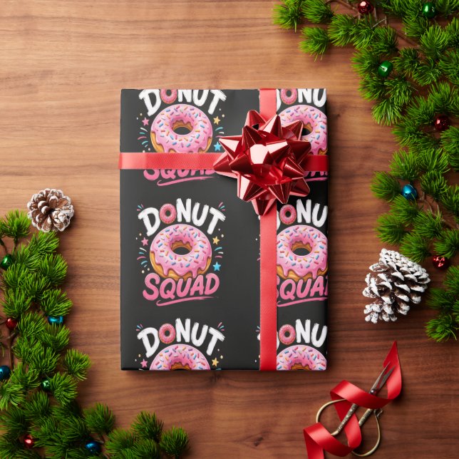 Donut Sprinkle Kindness Funny Wrapping Paper (Holiday Gift)