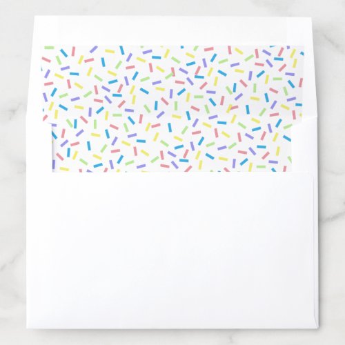 Donut Sprinkles Baby Shower Or Birthday Envelope Liner