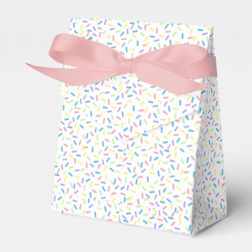 Donut Sprinkles Baby Shower Or Birthday Favor Boxes