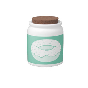 donut sprinkles candy jar