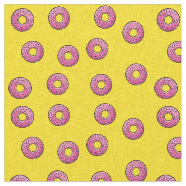 Donut Sprinkles Fabric (Close Up)
