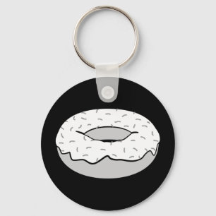 donut sprinkles keychain