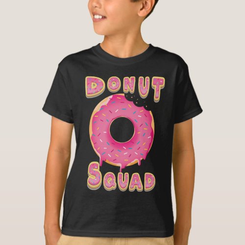 Donut Squad Birthday Lovers Boy T_Shirt