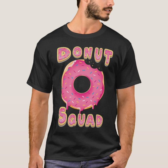 Donut Squad Birthday Lovers Men T-Shirt (Front)