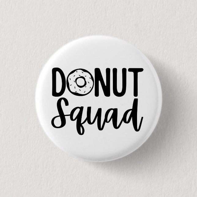 Donut Squad Button (Front)