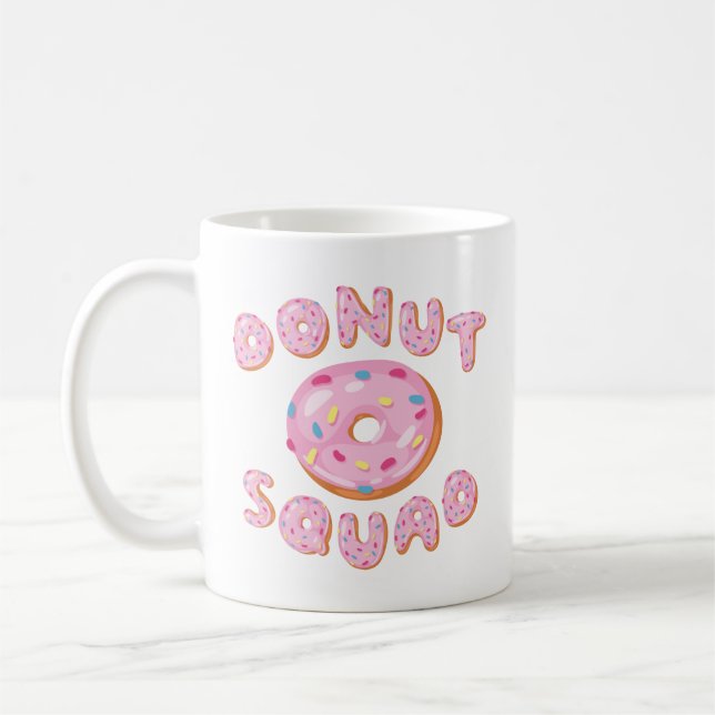 Donut Squad Coffee Mug (Left)