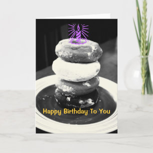 Donut Stack Birthday Card