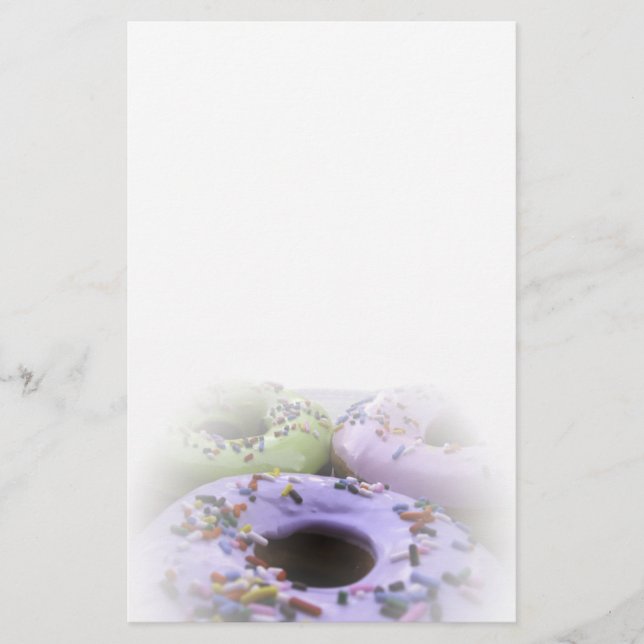 Donut Stationary Stationery (Front)