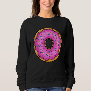 Donut Stress Retro Teachers Donut Day Testing Day Sweatshirt
