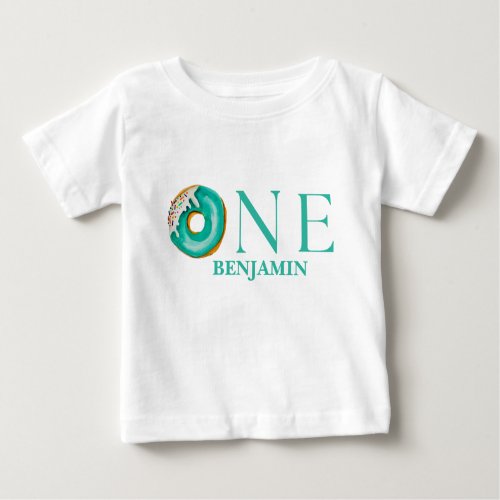 Donut Sweet One 1st Birthday Baby T_Shirt