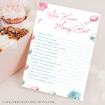 Donut Sweet Who Knows Mommy Best Baby Shower  Invitation<br><div class="desc">Donut Sweet Who Knows Mommy Best Baby Shower Invitation</div>