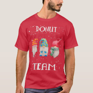 Donut Team Nordic Merry Christmas Gnome Baking Tom T-Shirt