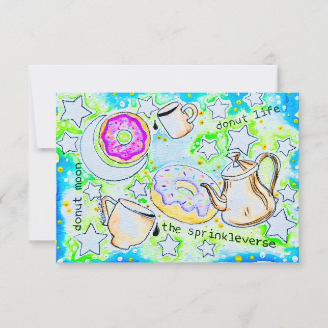 Donut Thank You Card (Front)