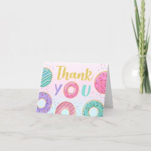 Donut Thank You Notes