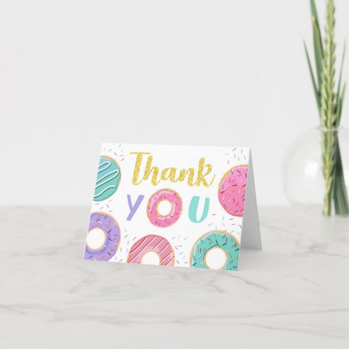 Donut Thank You Notes