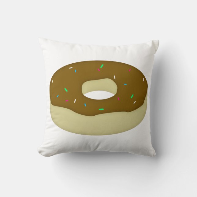 Donut Throw Pillow (Front)