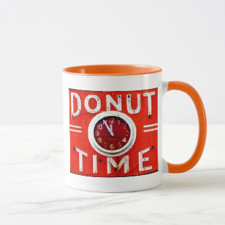 donut time mug